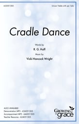 Cradle Dance Unison choral sheet music cover